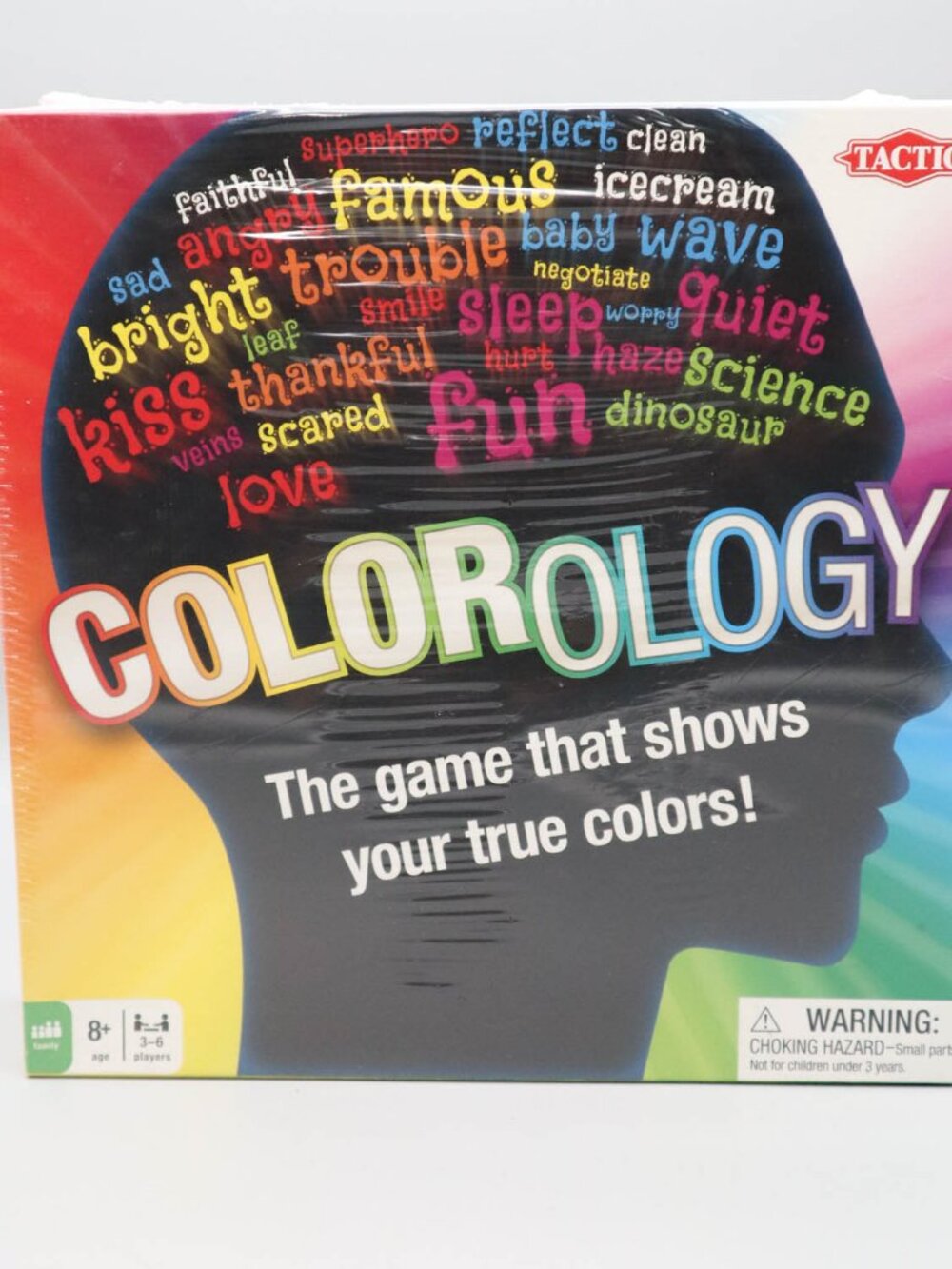 Tactic Colorology Family Board Game For 3-6 players, Ages 8 and up, New Sealed